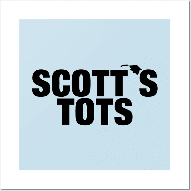 Scott's Tots Wall Art by Clobberbox